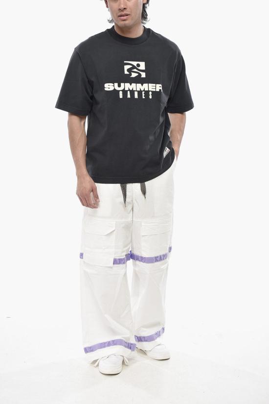  썸머 게임 반팔 티셔츠 SG2410101JETBLACK Black - SUMMER GAMES