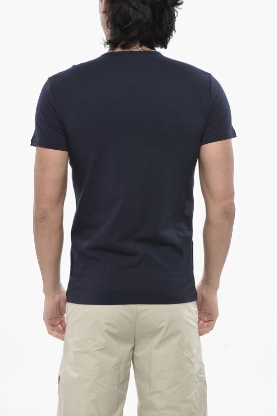  베르사체 반팔 티셔츠 AU10193 A232741 A40I Bianco Blu - VERSACE