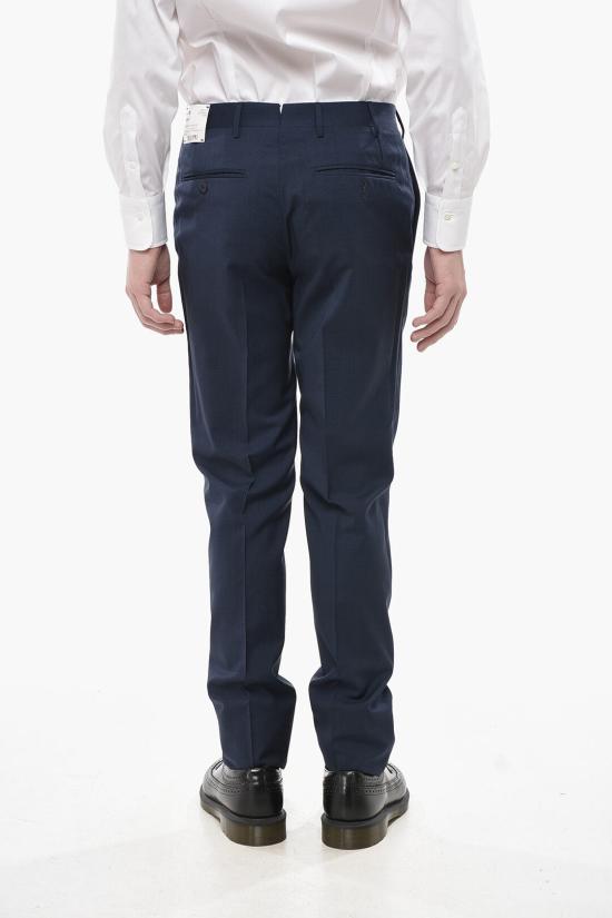  꼬르넬리아니 스트레이트 팬츠 775279 6287325 001 Blue - CORNELIANI