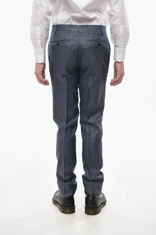  꼬르넬리아니 스트레이트 팬츠 795279 6107229Z010 Blue - CORNELIANI
