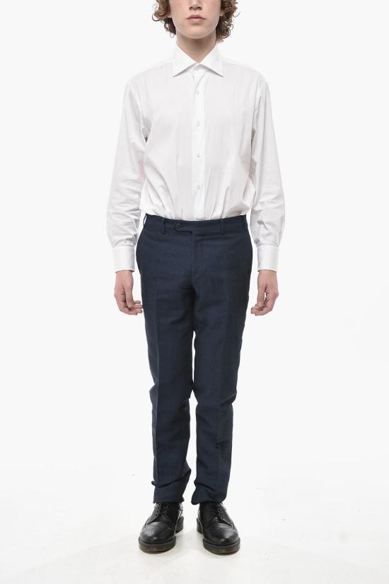  꼬르넬리아니 스트레이트 팬츠 795279 5104333Z006 Blue - CORNELIANI