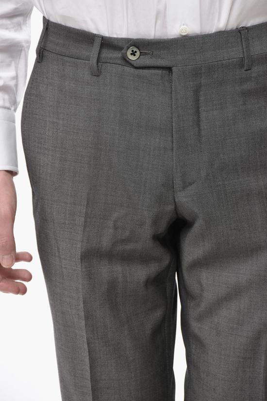  꼬르넬리아니 스트레이트 팬츠 815264 6288162 024 Gray - CORNELIANI