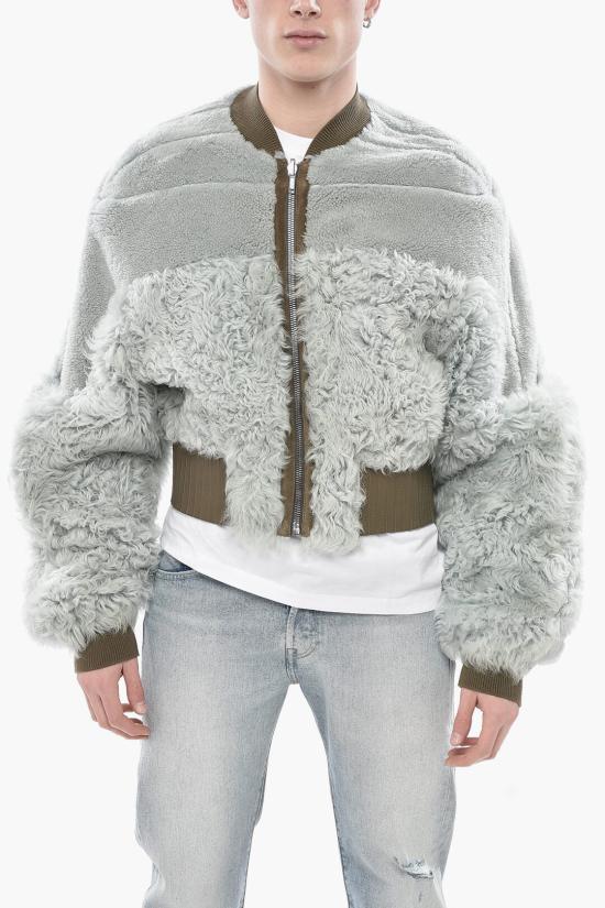  릭 오웬스 가죽 자켓 RU02D6792 LSHMTR 3635 Brown - RICK OWENS