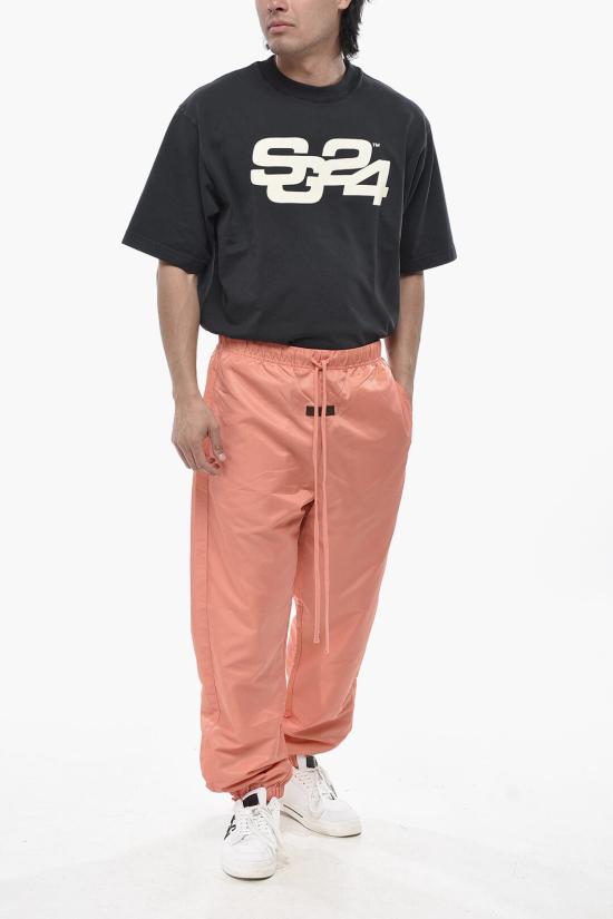  피어오브갓 스트레이트 팬츠 130SU222162F M CORAL Orange - FEAR OF GOD