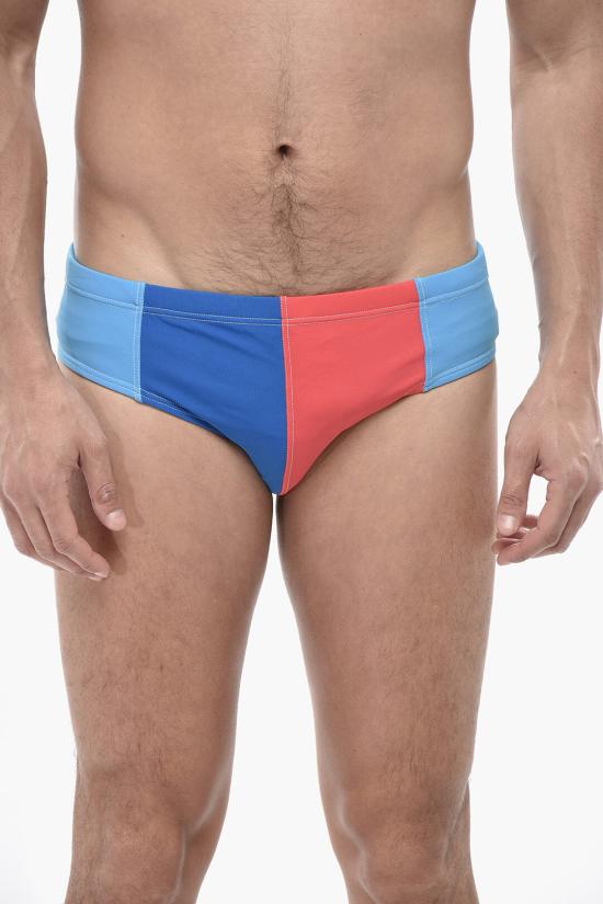  디스퀘어드2 스윔팬츠 D7B2I4330ISA01465 Blu Rosso