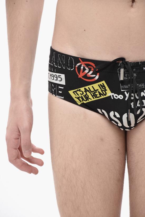  디스퀘어드2 스윔팬츠 D7B452650ISA01200 Black - DSQUARED2