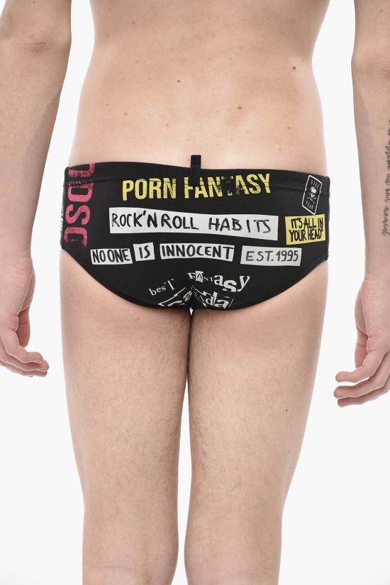  디스퀘어드2 스윔팬츠 D7B452650ISA01200 Black - DSQUARED2