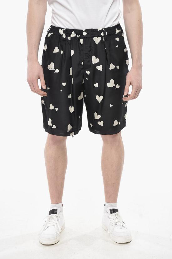  마르니 숏팬츠 PUMU0049M2 UTSG03 BHN99 Black