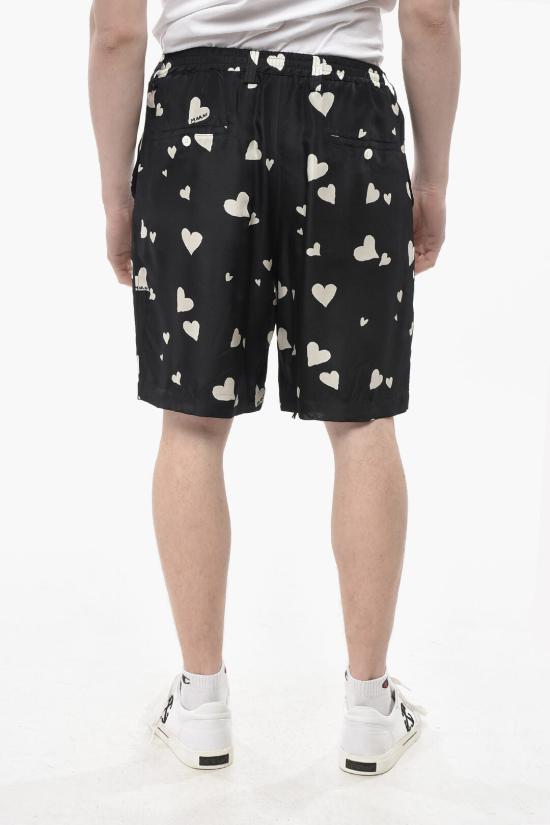  마르니 숏팬츠 PUMU0049M2 UTSG03 BHN99 Black - MARNI