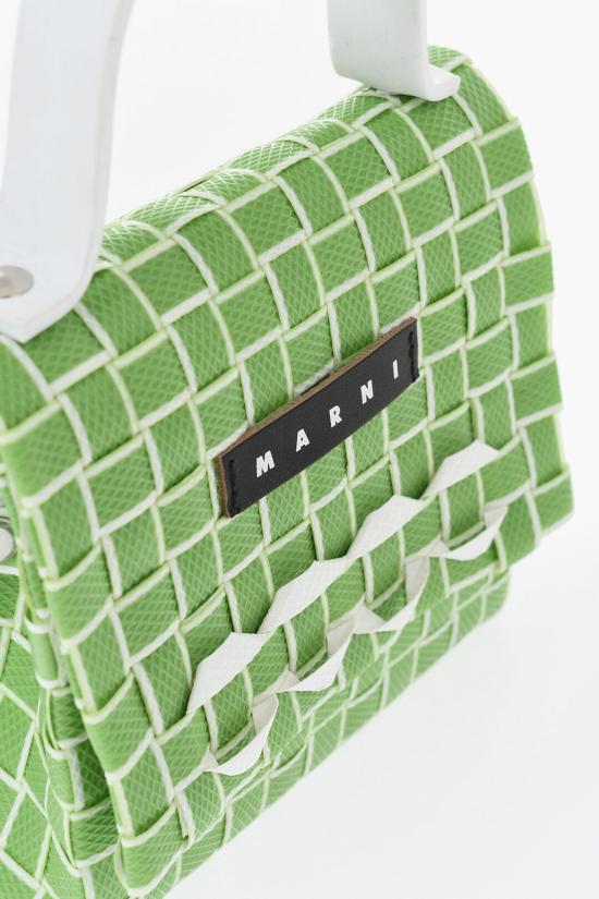  마르니 숄더백 M01482 M00IW 0MC71 Bianco Verde - MARNI