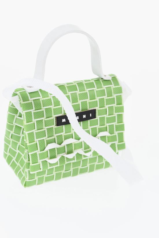  마르니 숄더백 M01482 M00IW 0MC71 Bianco Verde - MARNI