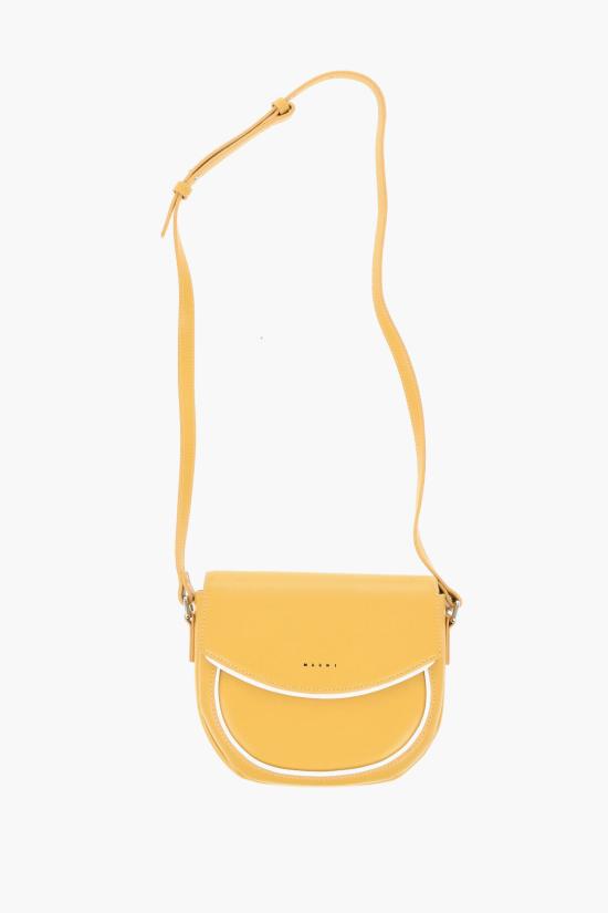  마르니 숄더백 M01476 M00TK 0M219 Yellow - MARNI