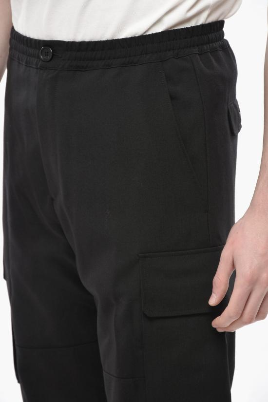  마르니 카고 팬츠 PUMU0207U2 TW839 00N99 Black - MARNI