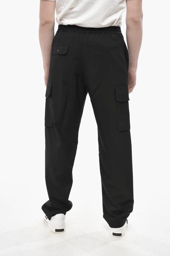  마르니 카고 팬츠 PUMU0207U2 TW839 00N99 Black - MARNI