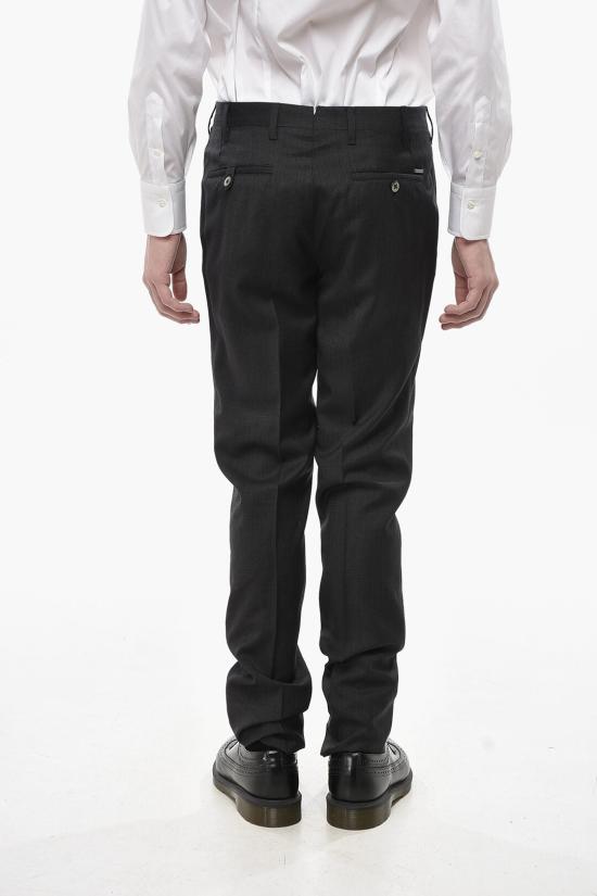  꼬르넬리아니 스트레이트 팬츠 815208 8117397 014 Gray - CORNELIANI