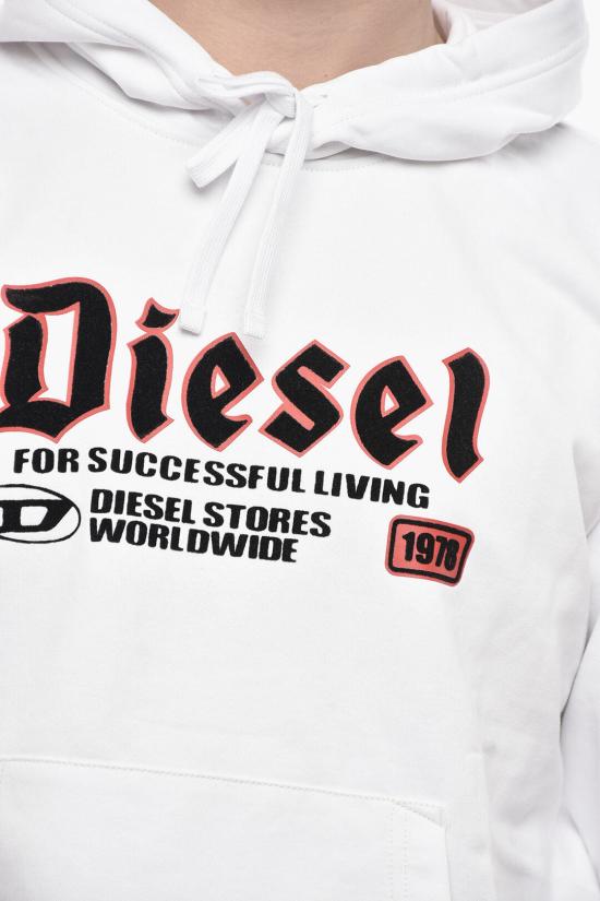  디젤 후드 티셔츠 A15723 0HAYT 100 White - DIESEL