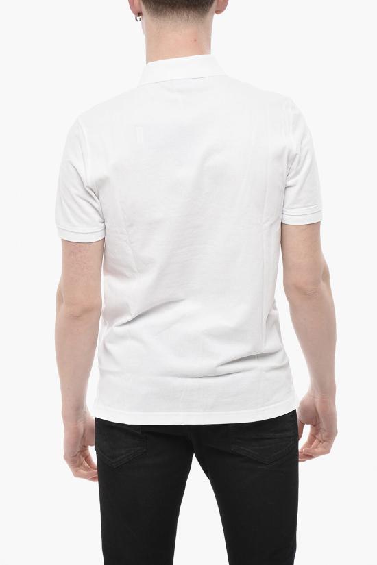  디젤 폴로 티셔츠 A12477 RBAWH 100 White - DIESEL