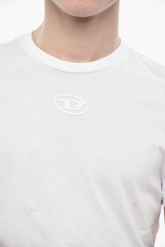  디젤 반팔 티셔츠 A10637 0AAXJ 100 White - DIESEL
