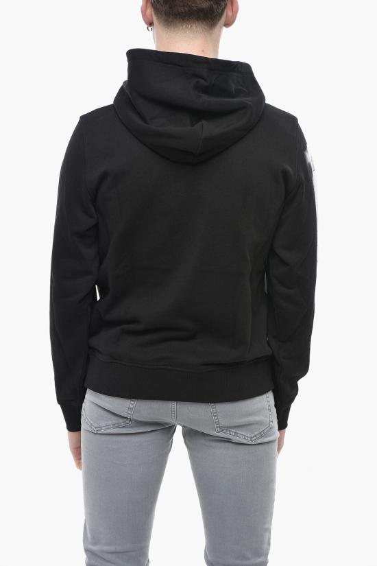  디젤 후드 티셔츠 A12273 0GEAD 9XX Black - DIESEL