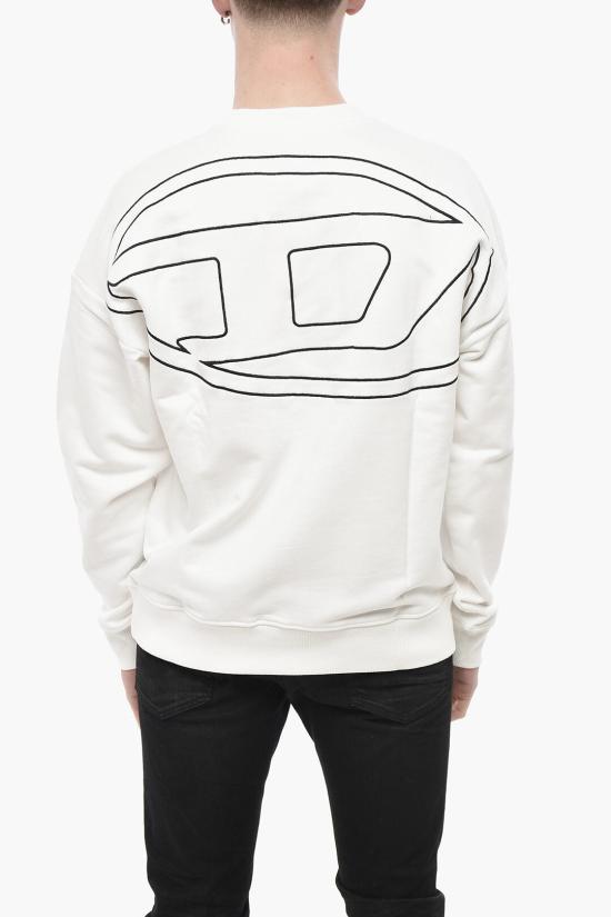  디젤 긴팔 티셔츠 A11303 0GYCJ 141 White - DIESEL