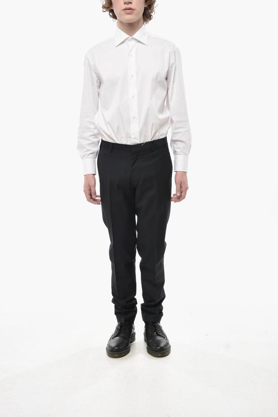  꼬르넬리아니 스트레이트 팬츠 845Z56 9868310 001 Blue - CORNELIANI