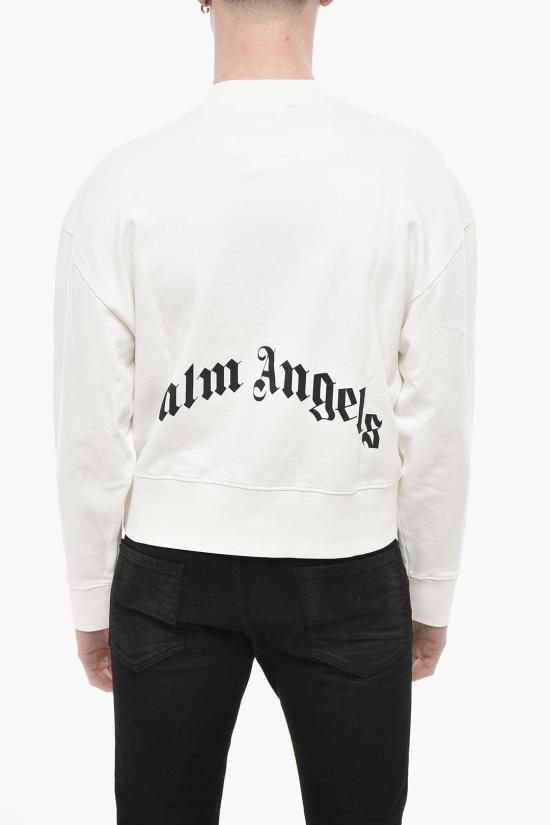  팜앤젤스 긴팔 티셔츠 PMBA080S25FLE0010310 White - PALM ANGELS