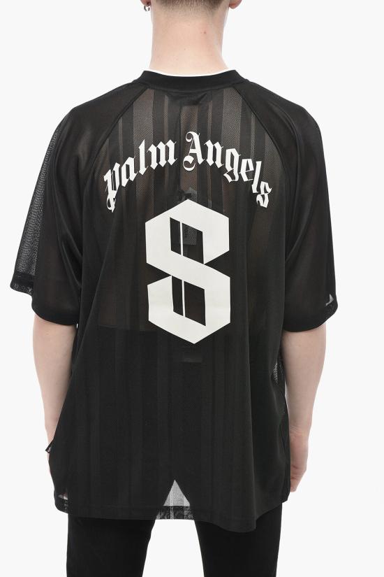  팜앤젤스 반팔 티셔츠 PMAA104S25FAB0011003 Black - PALM ANGELS