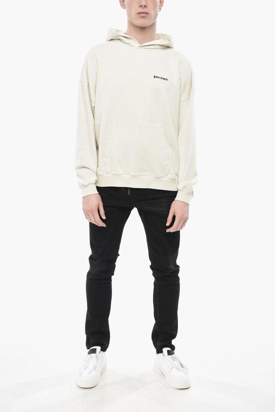  팜앤젤스 후드 티셔츠 PMBB153C99FLE0020310 White - PALM ANGELS