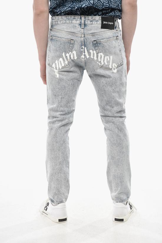  팜앤젤스 데님 팬츠 PMYA012C99DEN0024001 Light blue - PALM ANGELS