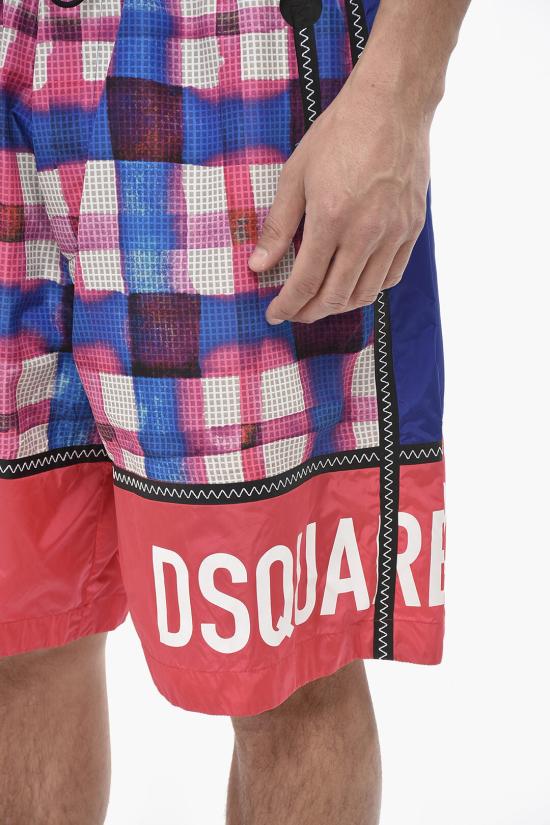 디스퀘어드2 숏팬츠 S71MU0741S76688002S Multicolor - DSQUARED2