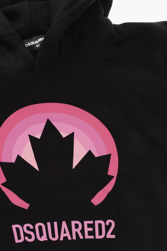  [키즈] 디스퀘어드2 티셔츠 DQ1741 D009B DQ90P Black - DSQUARED2