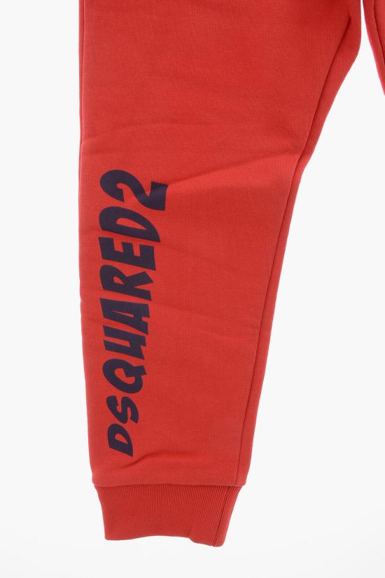  [키즈] 디스퀘어드2 스트레이트 팬츠 DQ1737 D003G DQ411 Red - DSQUARED2