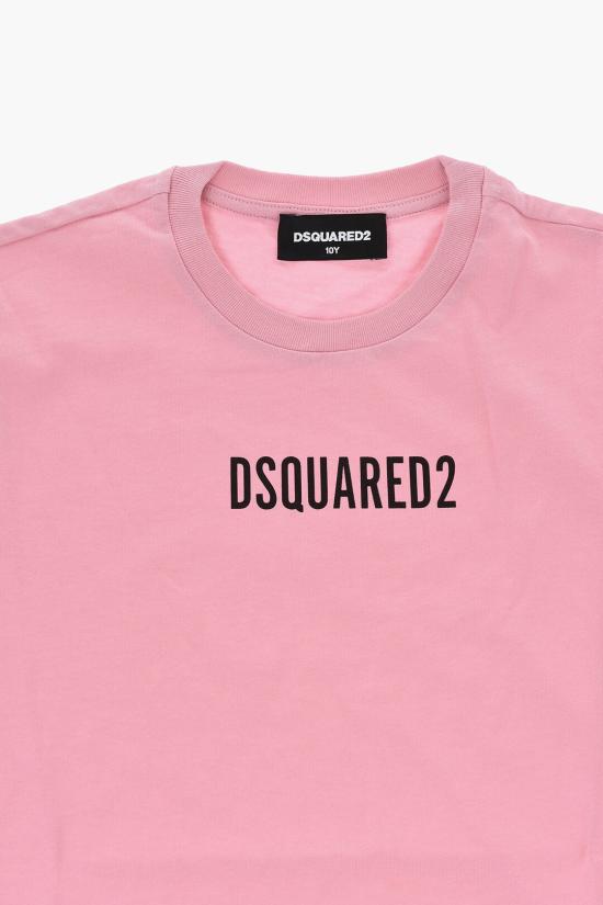  [키즈] 디스퀘어드2 티셔츠 DQ1738 D00MV DQ322 Pink - DSQUARED2