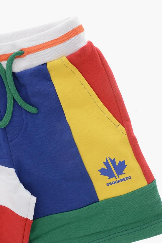  [키즈] 디스퀘어드2 쇼츠/버뮤다 DQ1425 D00ZF DQ870 Multicolor - DSQUARED2