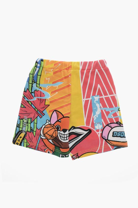  [키즈] 디스퀘어드2 쇼츠/버뮤다 DQ1417 D0A29 DQ220 Multicolor - DSQUARED2