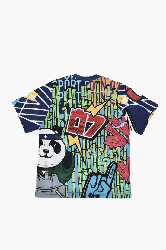  [키즈] 디스퀘어드2 티셔츠 DQ1414 D0A28 DQ870 Multicolor - DSQUARED2