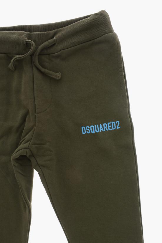  [키즈] 디스퀘어드2 스트레이트 팬츠 DQ1254 D006K DQ561 Green - DSQUARED2