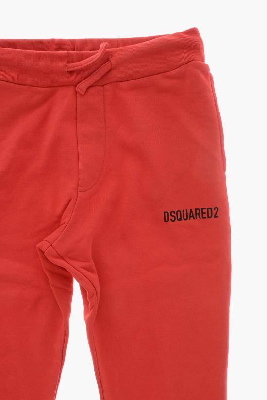  [키즈] 디스퀘어드2 스트레이트 팬츠 DQ1254 D006K DQ411 Red - DSQUARED2