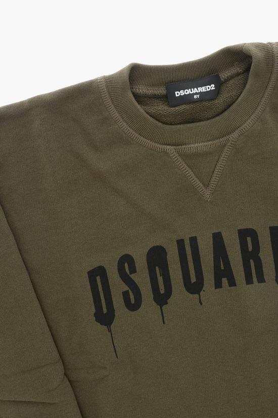  [키즈] 디스퀘어드2 티셔츠 DQ1240 D002Y DQ561 Green - DSQUARED2
