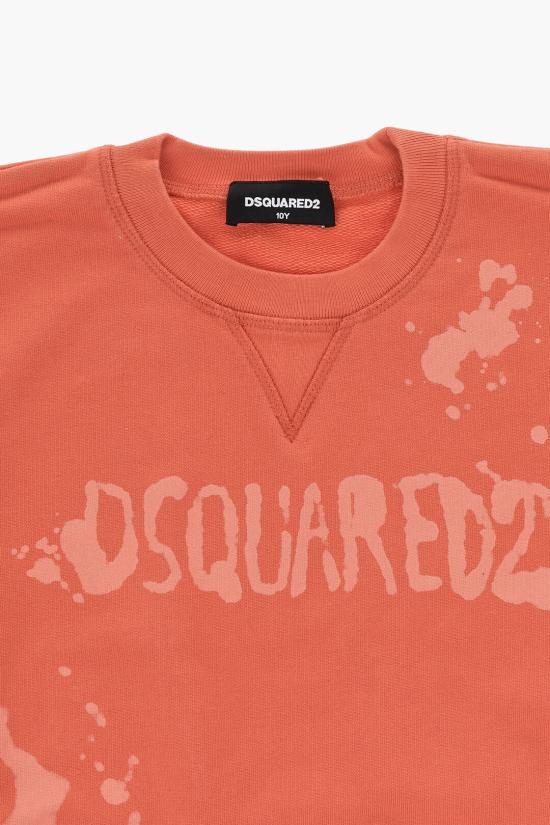  [키즈] 디스퀘어드2 티셔츠 DQ1243 D0A1B DQ255 Orange - DSQUARED2