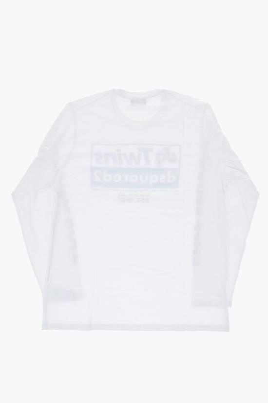  [키즈] 디스퀘어드2 티셔츠 DQ1237 D0A1A DQ100 White - DSQUARED2