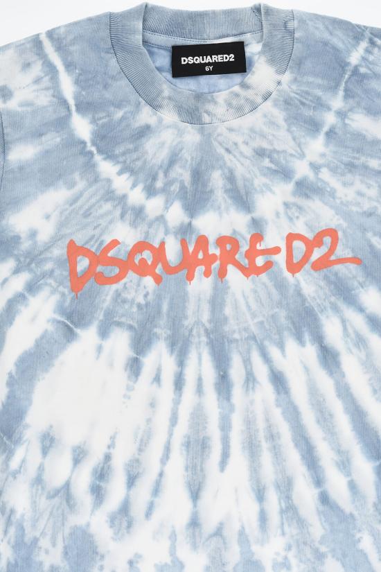  [키즈] 디스퀘어드2 티셔츠 DQ1618 D0A3N DQ814 Blue - DSQUARED2