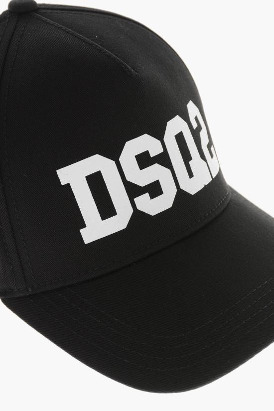  [키즈] 디스퀘어드2 모자 DQ1565 D00YT DQ900 Black - DSQUARED2