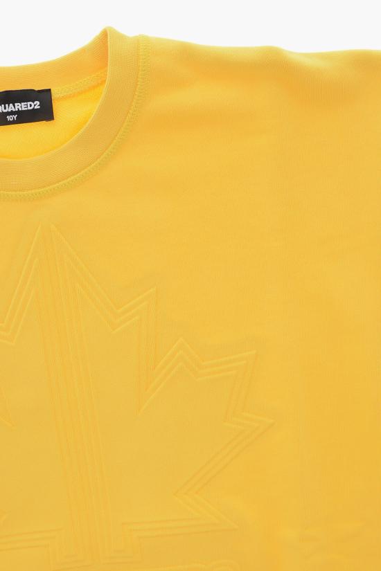  [키즈] 디스퀘어드2 티셔츠 DQ1449 D0A22 DQ220 Yellow - DSQUARED2