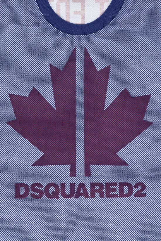  [키즈] 디스퀘어드2 티셔츠 DQ1450 D0A2A DQ80A Bianco Blu - DSQUARED2