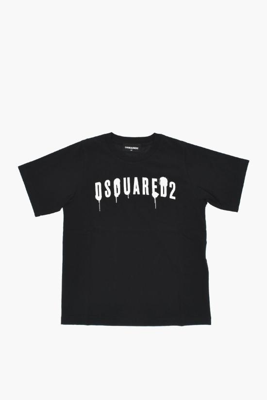  [키즈] 디스퀘어드2 티셔츠 DQ1218 D002F DQ900 Black