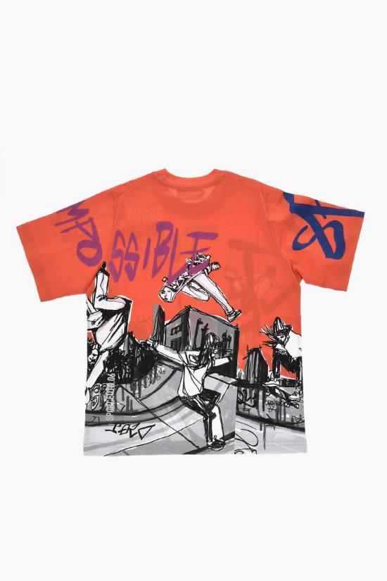  [키즈] 디스퀘어드2 티셔츠 DQ1133 D00MM DQ256 Multicolor - DSQUARED2