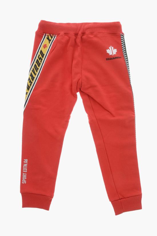  [키즈] 디스퀘어드2 스트레이트 팬츠 DQ1114 D0094 DQ411 Red - DSQUARED2