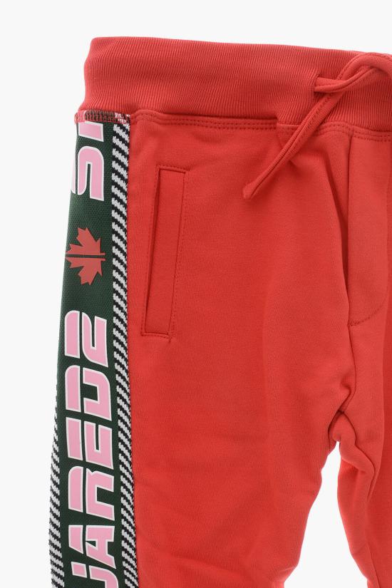  [키즈] 디스퀘어드2 스트레이트 팬츠 DQ1114 D0094 DQ411 Red - DSQUARED2