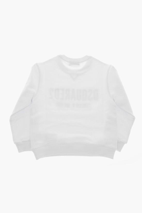  [키즈] 디스퀘어드2 티셔츠 DQ1094 D002Y DQ100 Black White - DSQUARED2